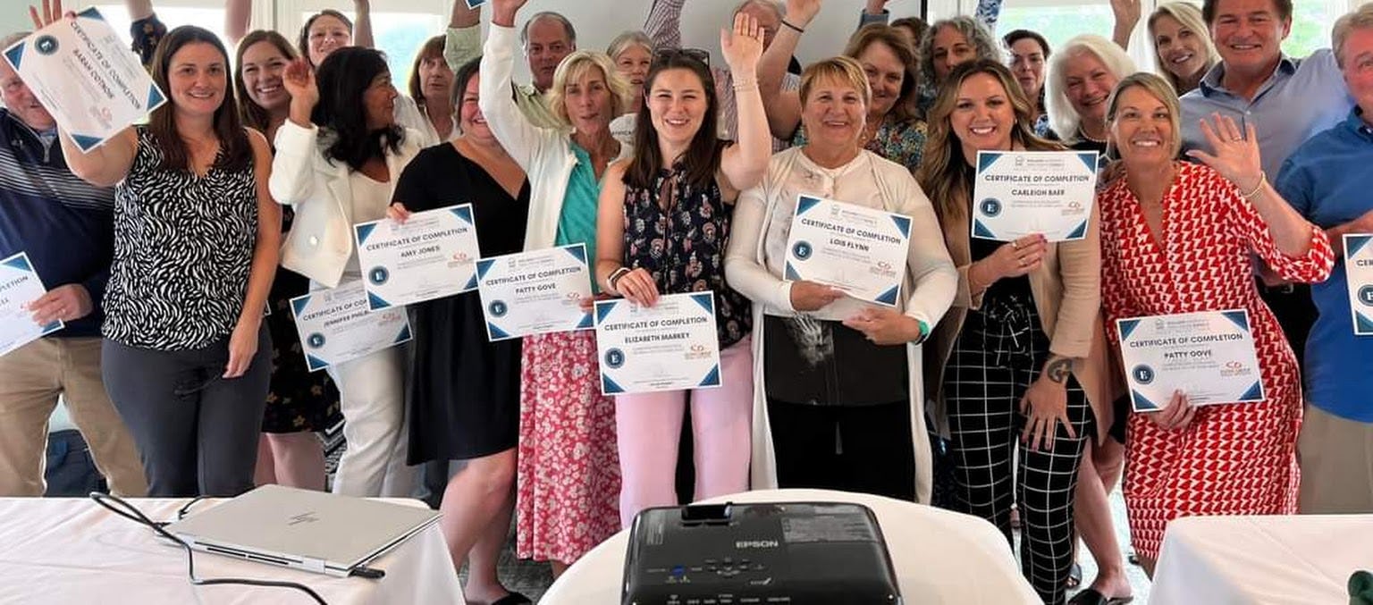 The Grove Group Real Estate Group New Home Sales Plus training graduation photo